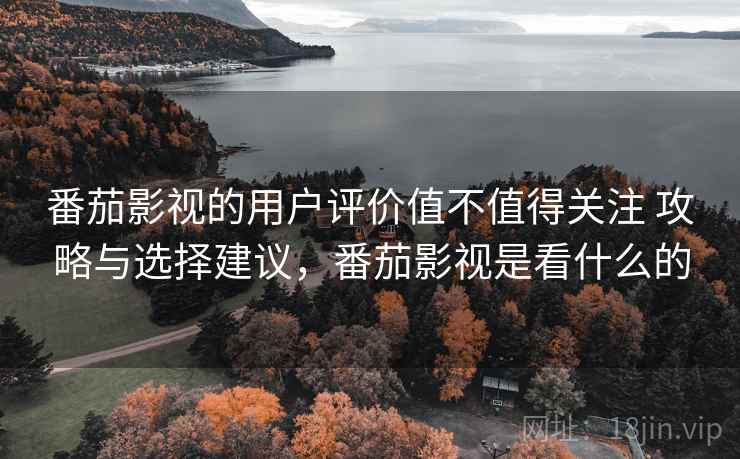 番茄影视的用户评价值不值得关注 攻略与选择建议，番茄影视是看什么的