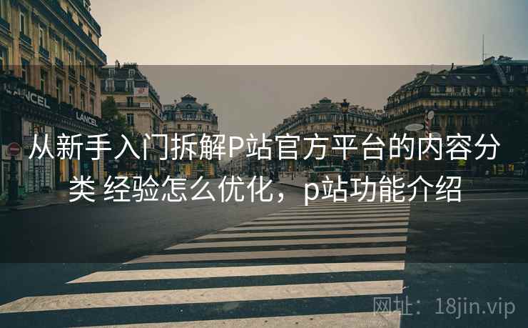 从新手入门拆解P站官方平台的内容分类 经验怎么优化,p站功能介绍 从新手入门拆解P站官方平台的内容分类 经验怎么优化,p站功能介绍