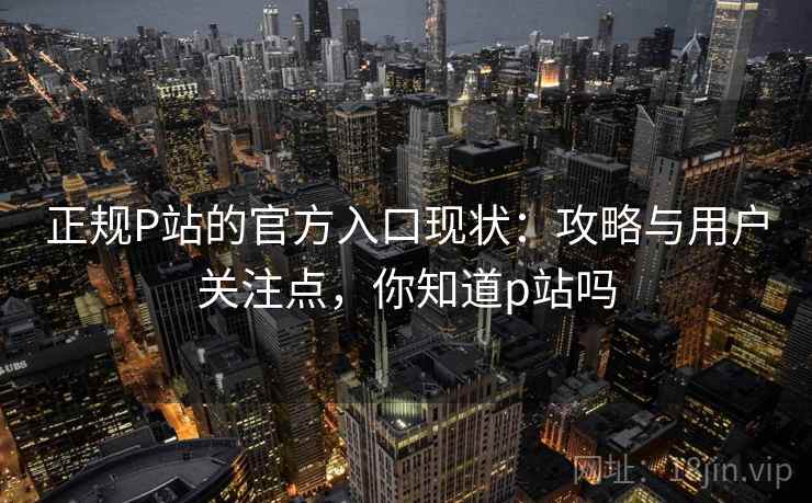 正规P站的官方入口现状：攻略与用户关注点，你知道p站吗